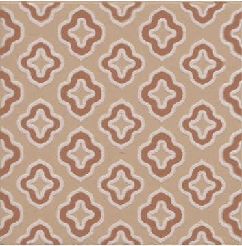 Kerama Marazzi VT/C608/1337 Керамогранит Декор Агуста 1 оранжевый матовый 9,8x9,8 Kerama Marazzi