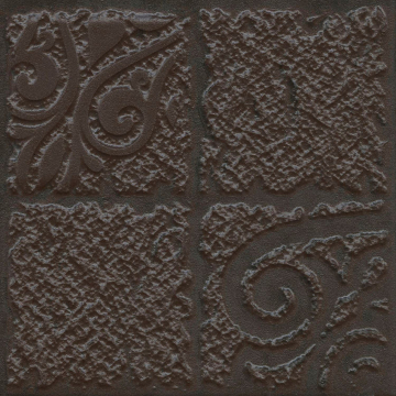 Керамин Клинкерная плитка Каир 4Д клинкерная коричневый рельеф 29.8х29.8х8 Керамин