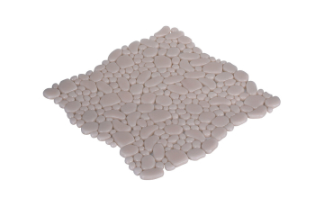 Keramissimo 7402 (Е-064 Мозаика) Gravel Светло-бежевый гравий антислип 30.5x30.5 Keramissimo