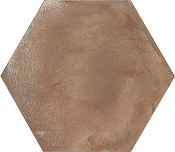 Керамогранит 0091 Terra Rosso Esagono 25х21,6 Marca Corona