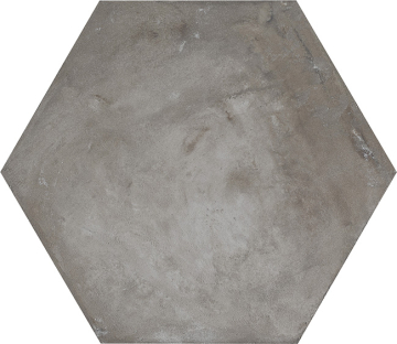 Керамогранит 0093 Terra Antracite Esagonо 25х21,6 Marca Corona