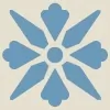 Керамогранит 050N006D010 ENC06 Fleur 10 (BAU BEU) 5x5 Winckelmans