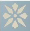 Керамогранит 050N006D020 ENC06 Fleur 20 (BEP, BAU) 5x5 Winckelmans