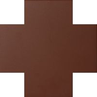 Керамогранит 070CRROU Cross 7 Red ROU 7x7 Winckelmans