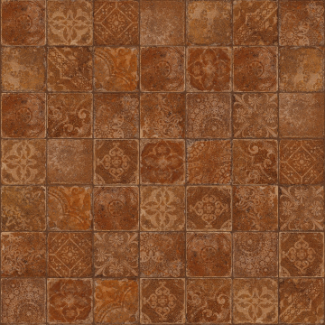 Керамогранит 1006829 Pomposa Dec. Mix Siena 20х20 Isla Tiles