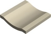 Керамогранит 100CH0BAU Channel WHITE BAU 10x10 Winckelmans
