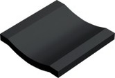 Керамогранит 100CH0NOI Channel BLACK NOI10x10 Winckelmans
