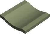 Керамогранит 100CH0VEP Channel PALE GREN VEP 10x10 Winckelmans