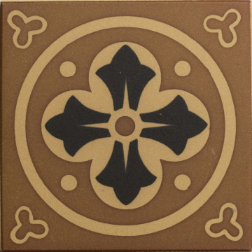 Керамогранит 100E003D301 ENC 03 Cognac (Red Black) 10x10 Winckelmans