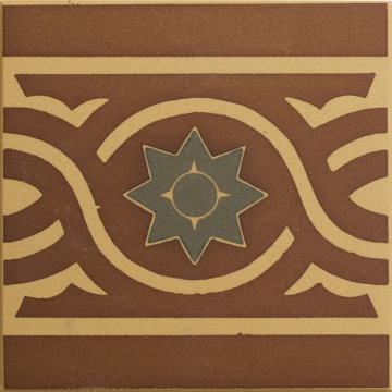 Керамогранит 100E019F301 ENC 19F Cognac (Red Black) 10x10 Winckelmans