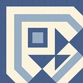 Керамогранит 100E021A201 ENC 21A Ivory (D.Blue, L.Blue) 10x10 Winckelmans