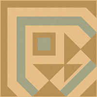 Керамогранит 100E021A303 ENC 21A Cognac (D.Yellow L.Blue) 10x10 Winckelmans