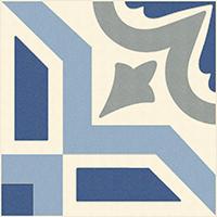 Керамогранит 100E022D101 ENC 22 White (D.Blue, L.Blue, Grey) 10x10 Winckelmans