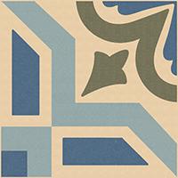 Керамогранит 100E022D201 ENC 22 Ivory (D.Blue, L.Blue, Grey) 10x10 Winckelmans