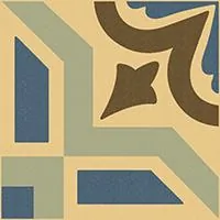 Керамогранит 100E022D301 ENC 22 Cognac (D.Blue, L.Blue, Grey) 10x10 Winckelmans