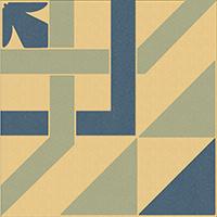 Керамогранит 100E023D301 ENC 23 Cognac (D.Blue, L.Blue) 10x10 Winckelmans