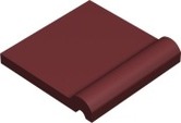 Керамогранит 100FG0ROU POOL EDGE RED ROU10x10 Winckelmans