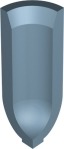 Керамогранит 100GI0BEU Angle INT PAG BLUE BEU 3,2x11 Winckelmans