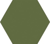 Керамогранит 100HEVEF hex.10 Dark Green VEF 10x11.5 Winckelmans