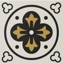 Керамогранит 100N003D001 ENC03 Remi 01 (NOI BAS JAU) 10x10 Winckelmans