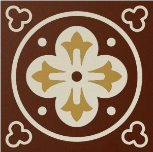 Керамогранит 100N003D003 ENC03 Remi 03 (ROU BAU JAU) 10x10 Winckelmans