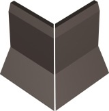 Керамогранит 100TE0ANT Angle EXT PAR CHARCOAL ANT 10x10 Winckelmans