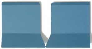 Керамогранит 100TE0BEF Angle Ext. DARK BLUE BEF 10x10 Winckelmans