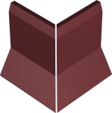 Керамогранит 100TE0ROU Angle EXT PAR RED ROU 10x10 Winckelmans