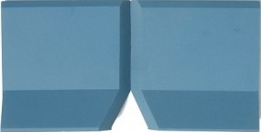 Керамогранит 100TI0BEF Angle Int. DARK BLUE BEF 10x10 Winckelmans