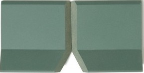 Керамогранит 100TI0VEF Angle Int. DARK GREEN VEF 10x10 Winckelmans