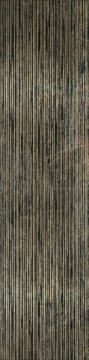 Керамогранит 1069633 Fossil Lines Gold Piombo 30x120 Serenissima Cir