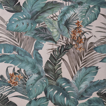 Керамогранит 1069825 W09 Showall Jungle (set 2 pz) 120x120 Serenissima Cir