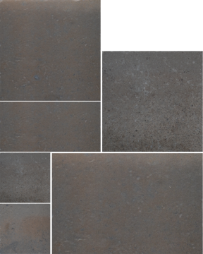 Керамогранит 1086526 Italica Modulare 39 Terra Arsa (комплект 2шт 20x20, 1шт 20x40, 2шт 40x40, 1шт 40x60,8) CIR