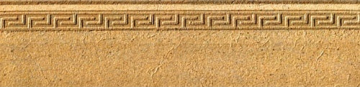 Керамогранит 114702 Palace Stone Рельефный золотой 9,8x39,4 Versace (Gardenia Orchidea)