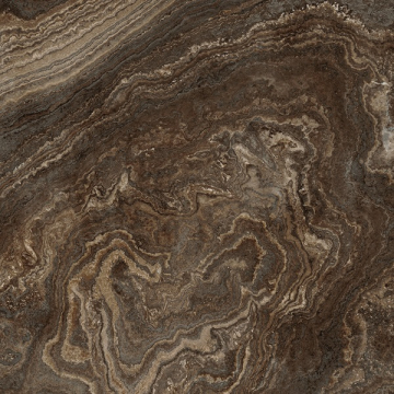 Керамогранит 117462 Brown Wave Levigato Rettificato 60x60 Naxos