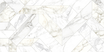 Керамогранит 118713 Outline White Levigato Rettificato 60x120 Naxos