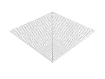 Керамогранит 122-8000IK Внутренний угол поручня Apache Unglazed 24,5x24,5 Serapool