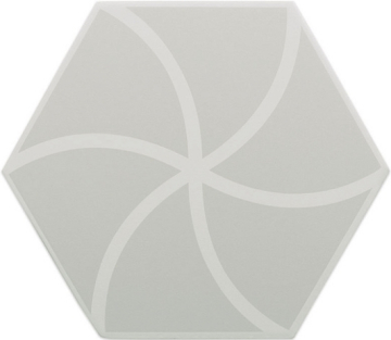 Керамогранит 127012 FANCY WAVES GREY R10 20x23 DNA Tiles