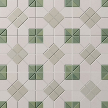 Керамогранит 127935 TESSERAE SUIT MOSS 28x28 WOW