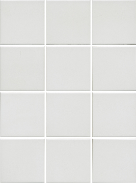 Керамогранит 1332 Агуста белый натуральный (30x40 из 12 частей) 9,8х9,8 Kerama Marazzi