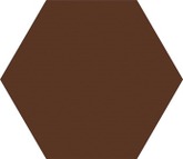 Керамогранит 150HE0BRU hex.15 Brown BRU 14.9x17.3 Winckelmans