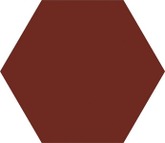Керамогранит 150HE0ROU hex.15 Red ROU 14.9x17.3 Winckelmans