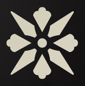 Керамогранит 150N006D004 Decor Enc 06 Fleur 04 (BAU, NOI) 15x15 Winckelmans