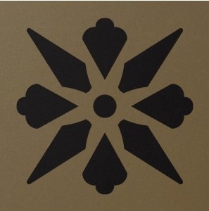 Керамогранит 150N006D006 Decor Enc 06 Fleur 06 (NOI,CAFI) 15x15 Winckelmans