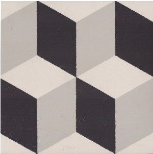 Керамогранит 150N502D005 Decor Trompe l'oeil 05 (BAU, PER, NOI) 15x15 Winckelmans
