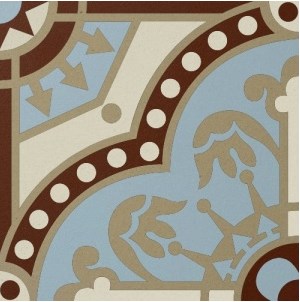Керамогранит 150N503D006 Decor Vieux Lille 06 (BEP, ROU, LIN. BAU) 15x15 Winckelmans