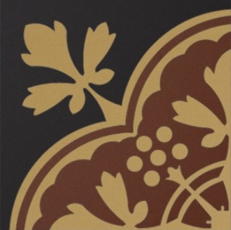 Керамогранит 150N504D001 Decor Deauville 01 (ROU COG NOI) 15x15 Winckelmans