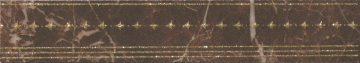 Керамогранит 2050819 Marmoker Listello Decoro Saint Laurent Lucido 5x29.5 Casalgrande Padana