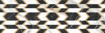 Керамогранит 223585 Calacatta Gold Era White Brillo 31.6х100 Colorker