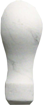 Керамогранит 2331217 Marmoker Lucido Statuario Grigio Spigolo London 2.5x5 Casalgrande Padana